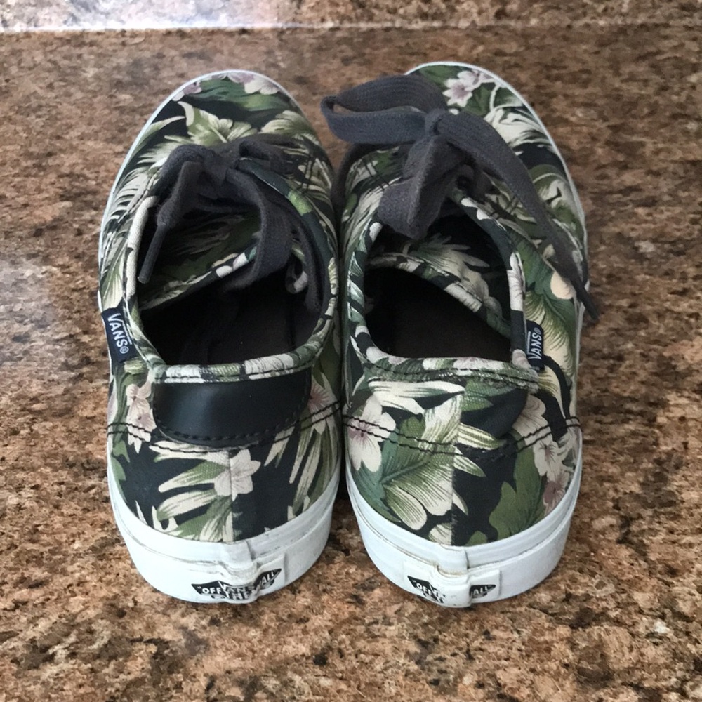 VANS Off The Wall Women Low Top Hawaiian Floral Sneakers | 9.5 - Picture 7 of 14